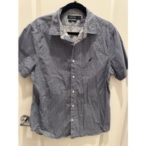 Nautica button down short sleeve shirt